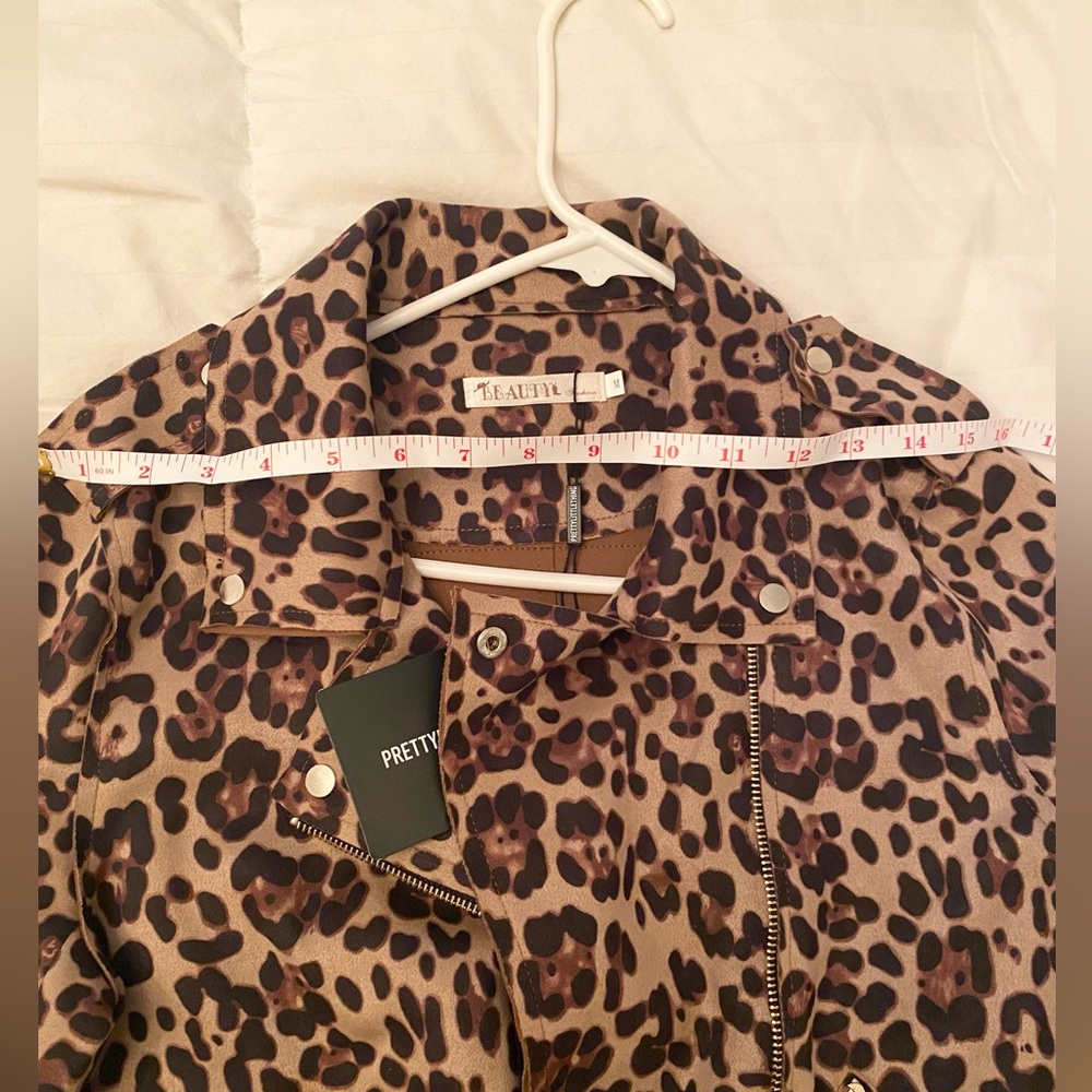 Leopard biker jacket - Picture 2 of 4